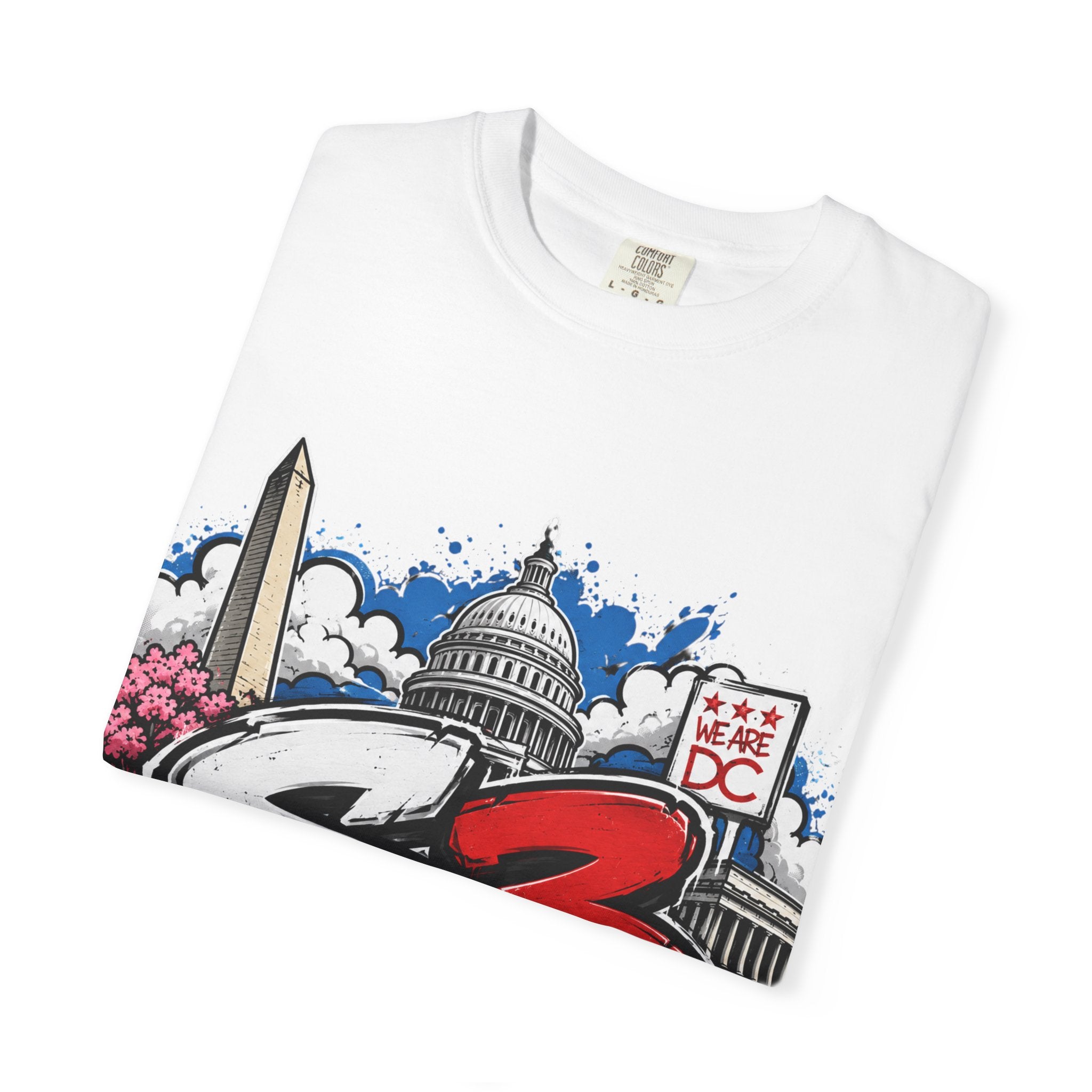 Washington DC Graffiti T-Shirt — 'Souf 3ast' Street Art Tee