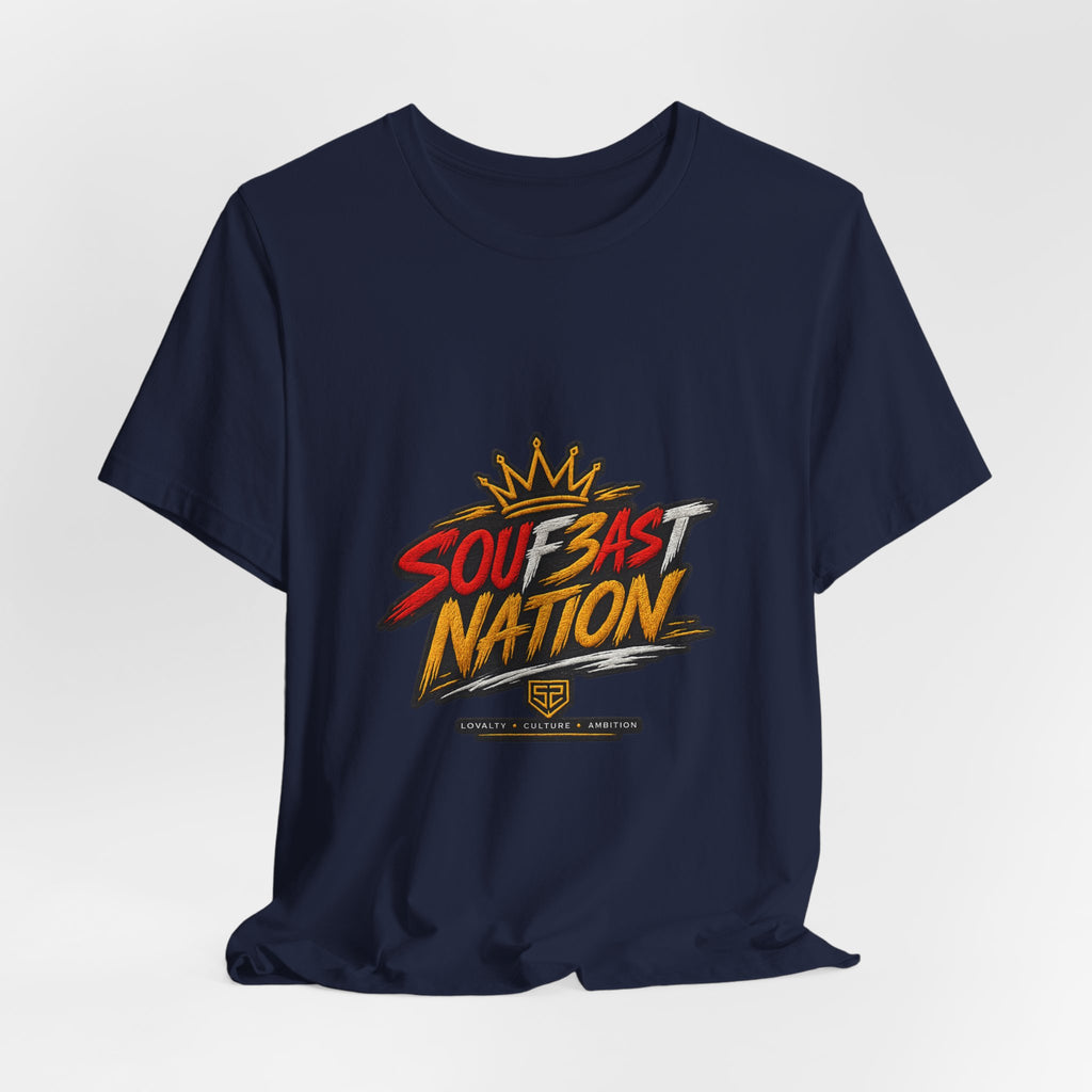 T-Shirt — "Southeast Nation" Retro Crown Graphic Tee