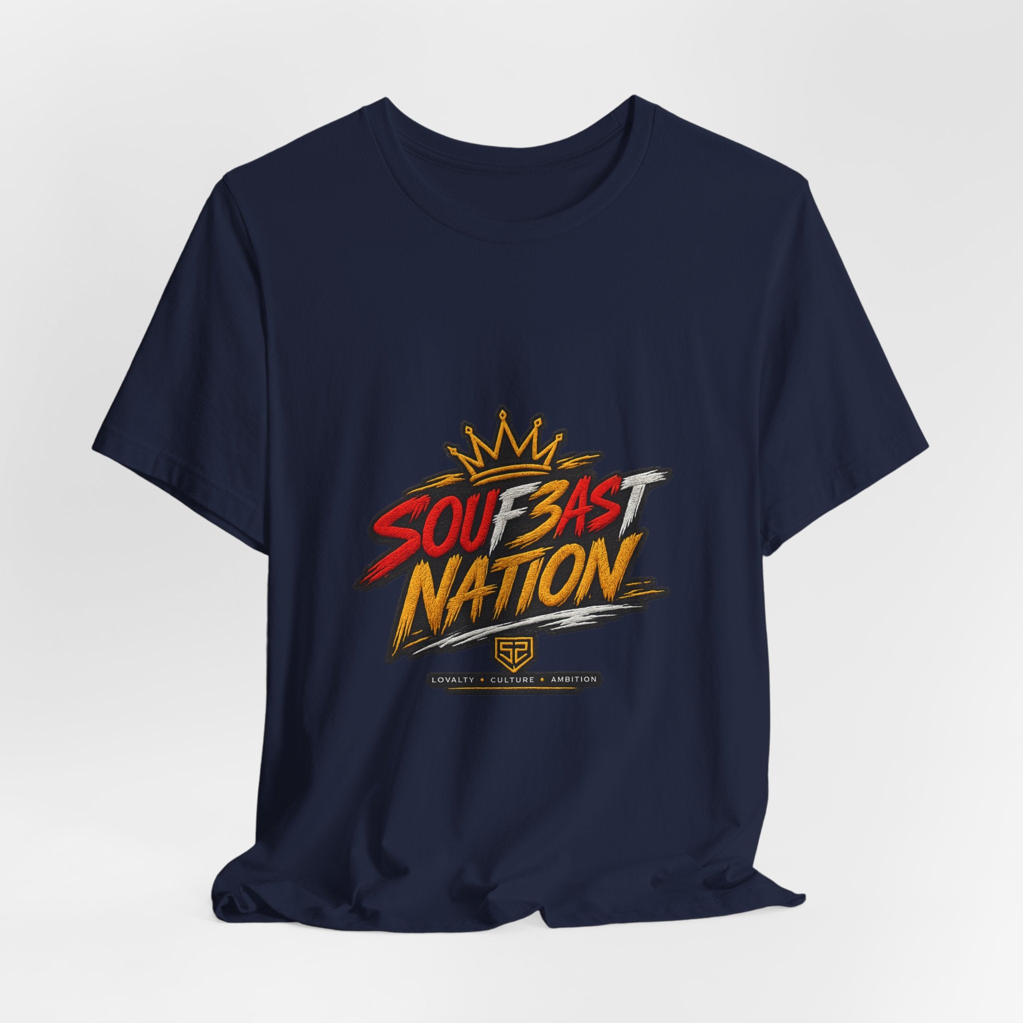 T-Shirt — "Southeast Nation" Retro Crown Graphic Tee