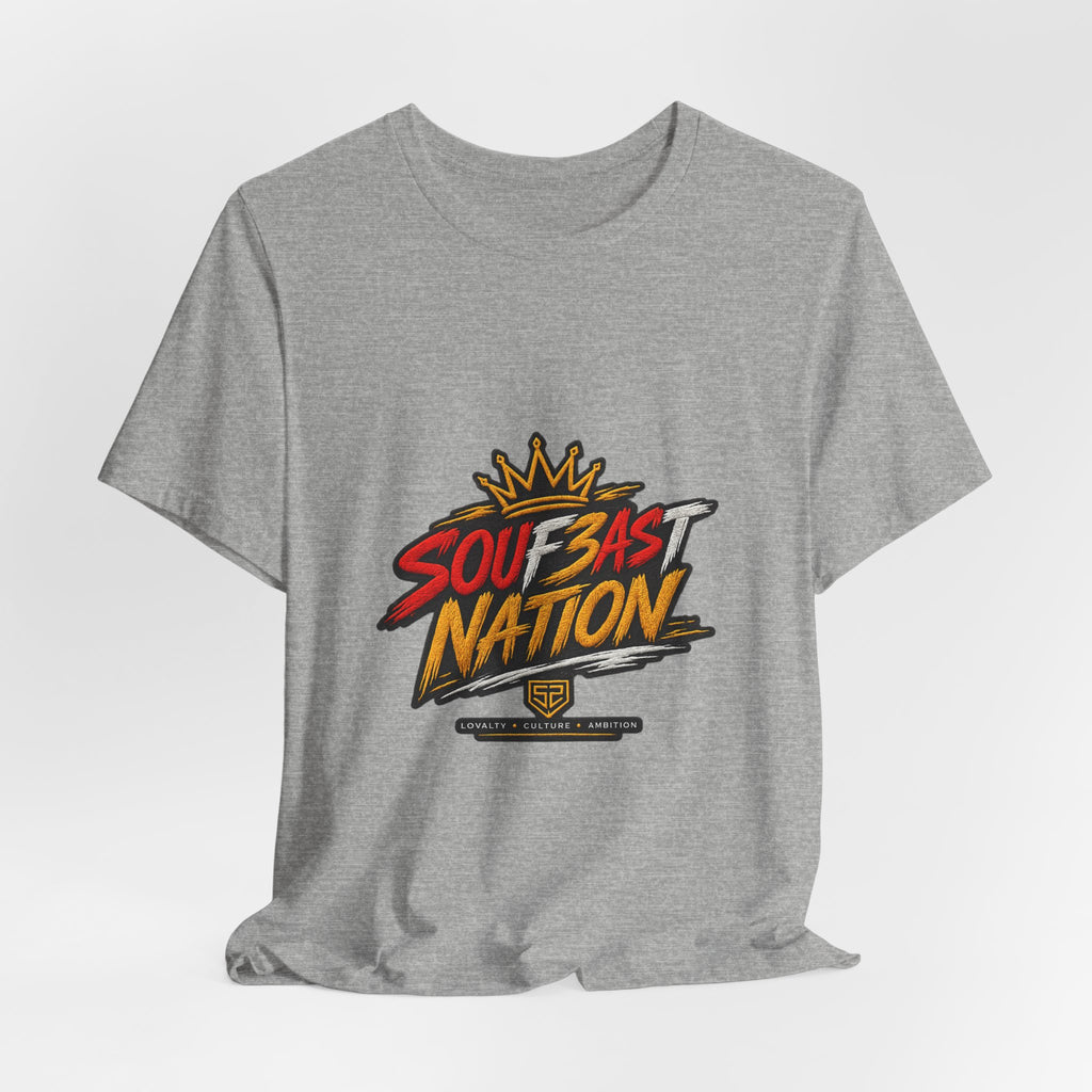 T-Shirt — "Southeast Nation" Retro Crown Graphic Tee