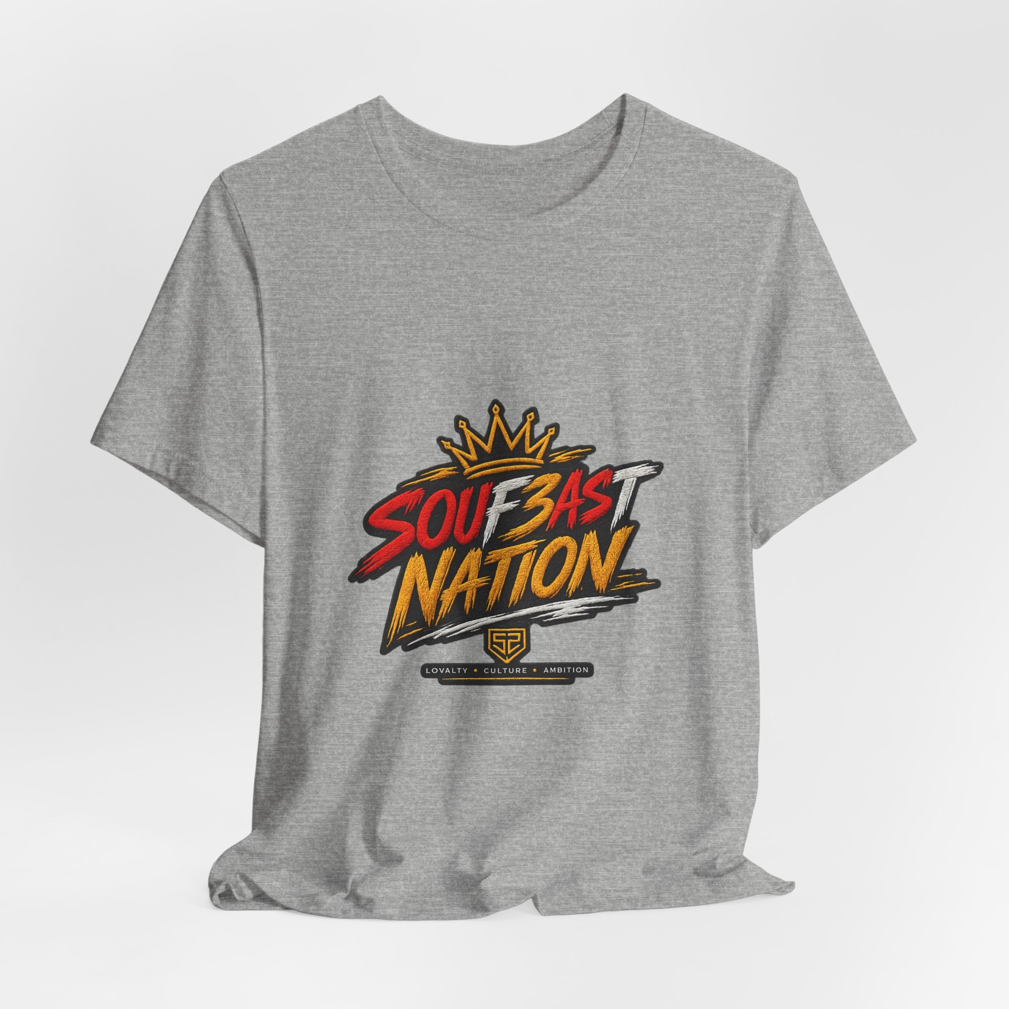 T-Shirt — "Southeast Nation" Retro Crown Graphic Tee
