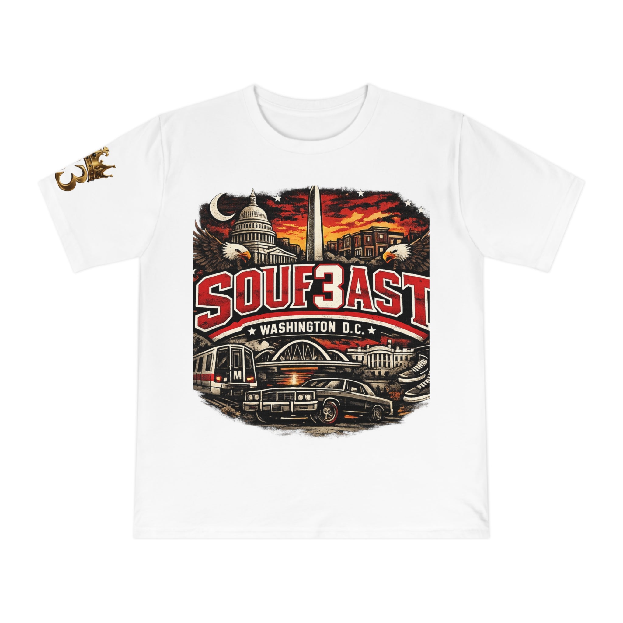 Southeast DC Souf3ast T-Shirt — Washington D.C. Capitol & Monument Graphic Tee