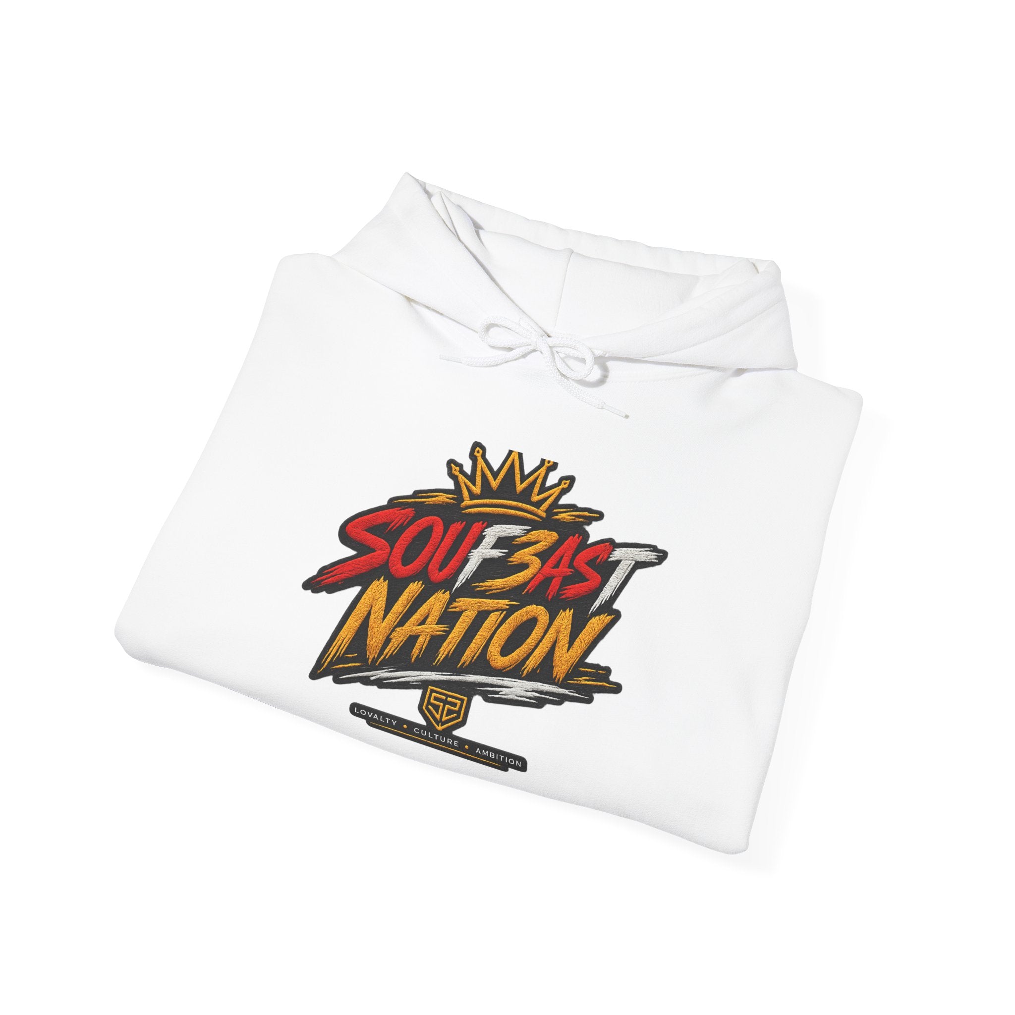 Soul East Nation Hoodie — Retro Streetwear Graphic Pullover