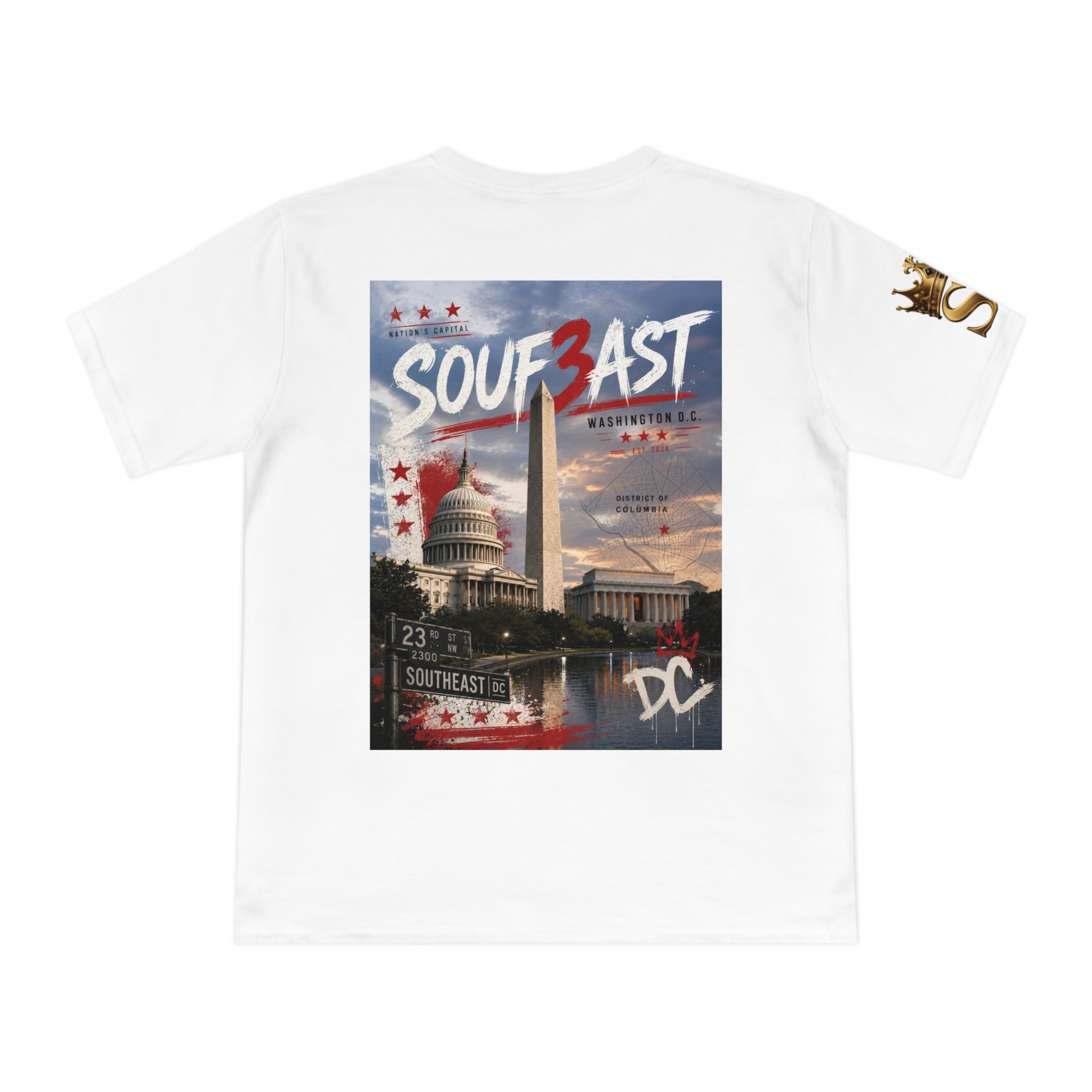 Southeast DC Souf3ast T-Shirt — Washington D.C. Capitol & Monument Graphic Tee